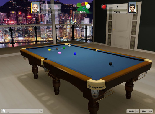 Billar Bola 7 Online MagnoJuegos