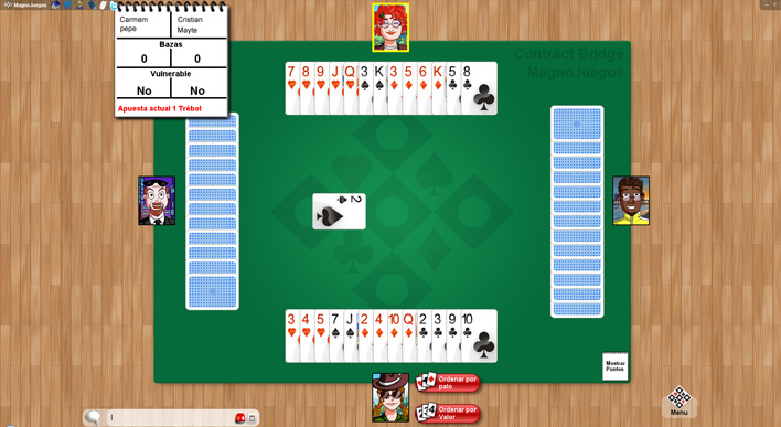 Contract Bridge Online MagnoJuegos